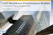 SAP Workforce Performance Builder Enterprise-Class Enablement