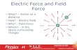 Electric Force and Field