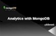 Analytics with MongoDB