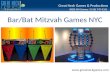 Bar/Bat Mitzvah Game Rentals - NYC Event Planning Company Serving entire tri state area