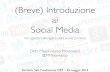 (Breve) Introduzione ai Social Media