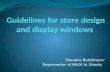 Guidelines for store design and display windows h&m