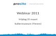 Prosite Webinar 2011