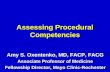 Assessing Procedural Competencies