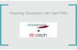 Powering CloudStack with Ceph RBD - Apachecon