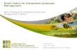 Public policy for integrated landscape management: Policy Dialogue for ILM in Kenya