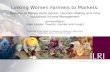 Linking farmers to markets: Patterns of market participation, decision making and intra-household income management