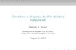 Simulation (AMSI Public Lecture)