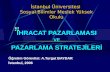 Ihracat Pazarlaması ve Stratejileri./İstanbul Üniversitesi ders sunumu