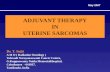 Adjuvant Therapy In Uterine Sarcomas
