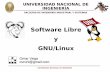 Software Libre y GNU/Linux