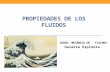 MECÁNICA DE FLUIDOS- PROPIEDADES DE LOS FLUIDOS