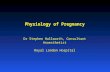 Pregnancy physiology