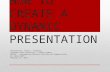 How to create a dynamic presentation
