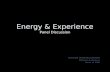 Energy & Experience in Libraries