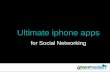 Ultimate iphone apps social networking