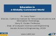 Education in a Globally Connected World