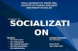 FE401: Chapter IV - Socialization