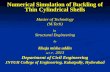 Numerical Simulation of Buckling of Thin Cylindrical Shells