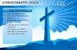 Christianity cross jesus christ powerpoint ppt slides.