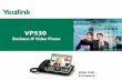Yealink business ip video phone vp530