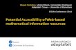 Mathematical Webs Accessibility CSUN 2014