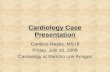 Cardiology Case Presentation