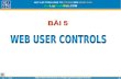 Bài 5 - Web User Controls Asp.net