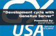 GeneXus Server - GeneXus USA's GX Summit, 2014