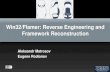 Matrosov, rodionov   win32 flamer. reverse engineering and framework reconstruction