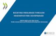 Boosing Resilience Through Innovative Risk Governance - OECD Report