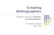Creating Bibliographies With Easybib