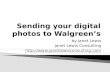 Sending your digital photos to walgreen’s