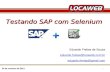 Testando SAP com Selenium