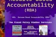 Results based accountability 101 20 minute presentation (2009)