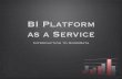Business Intelligence Platform as a Service: Introduction to GoodData