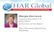 HAR Chair Margie Dorrance Presents to the Deer Park Area Networking Breakfast
