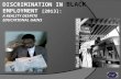 Discrimination in Black Employment [2013]: