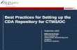 2013 OHSUG - Best Practices for Setting up the CDA Repository for CTMS/OC