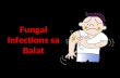 Fungal infections sa balat