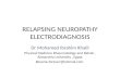 Relapsing polyneuropathy electrodiagnosis