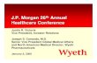 wyeth J.P. Morgan 26th Annual Healthcare Conference