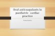 Oral anticoagulants in paediatric  cardiac practice