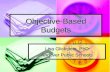 Objective-Based Budgets GPA 2012