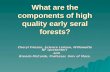 Cheryl Friesen - What are the components of high quality early seral forests?