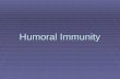 Humoral immunity