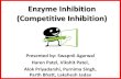 Enzyme inhibition ppt final