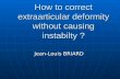 Briard Jl. How To Correct Extra Articular Deformity. Slide 1 6