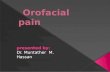 Orofacial pain 2 BY DR. MUNTATHER MUHSEN HASSAN .. OMFS