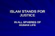 Islam Stands for Justice